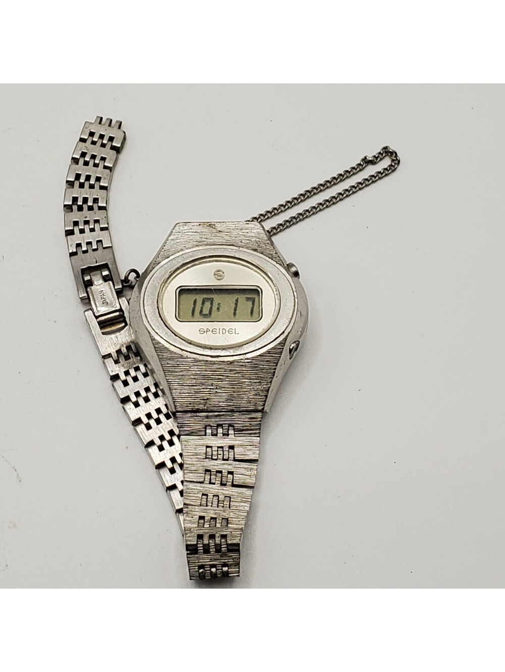 Vintage Speidel Digital Watch  LCD For Parts Or Repair New Battery